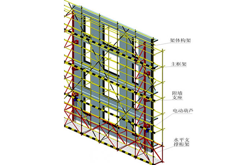 全钢爬架